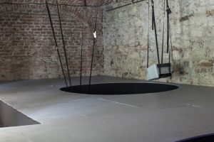 Installation view of the exhibition by Andrea Sobotková